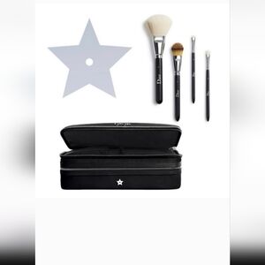 Dior Makeup Brushes set  with a Dior Vanity bag